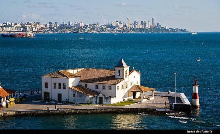Flat Luxo Bem Localizado No Bairro Da Barra Salvador Apartment ภายนอก รูปภาพ